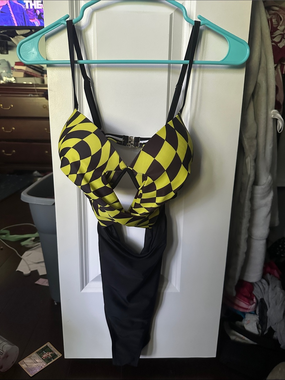 One piece bathing suit
